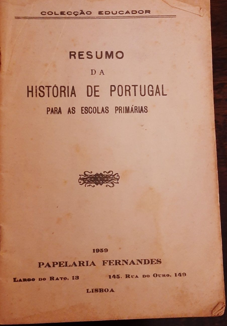 Livro colecção educador papelaria Fernandes