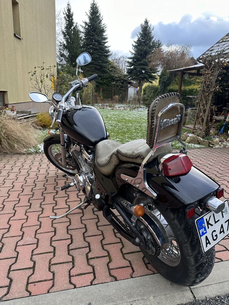 Piękna Honda Shadow Steed 400 A2 VT Vlx Steed chromowana 600