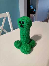 Maskotka creeper Minecraft - szydełko