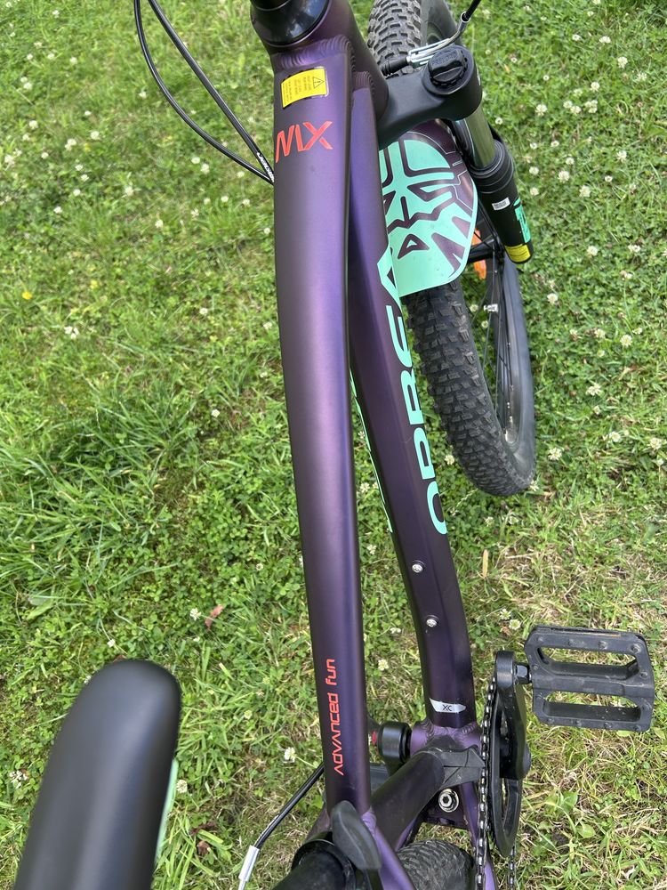 Rower Orbea MX 24 XC fioletowo-miętowym