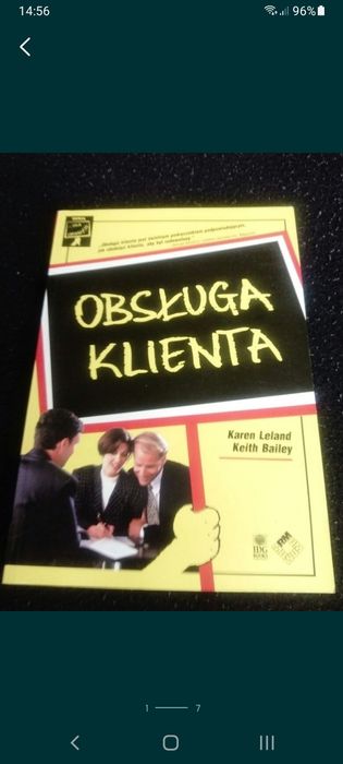 Obsługa klienta Karen Leland Keith Bailey 1999rok
