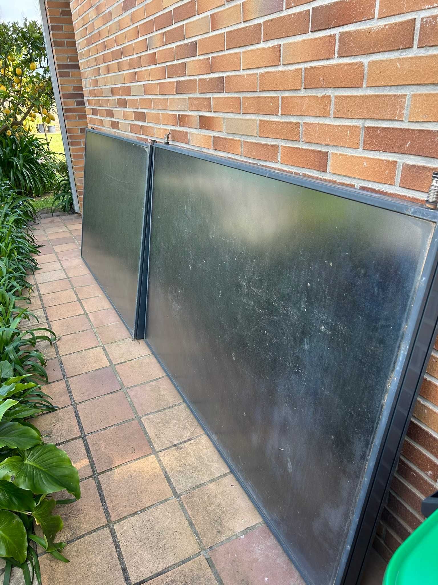 Coletores Solares para aquecimento de águas (conjunto de 2)