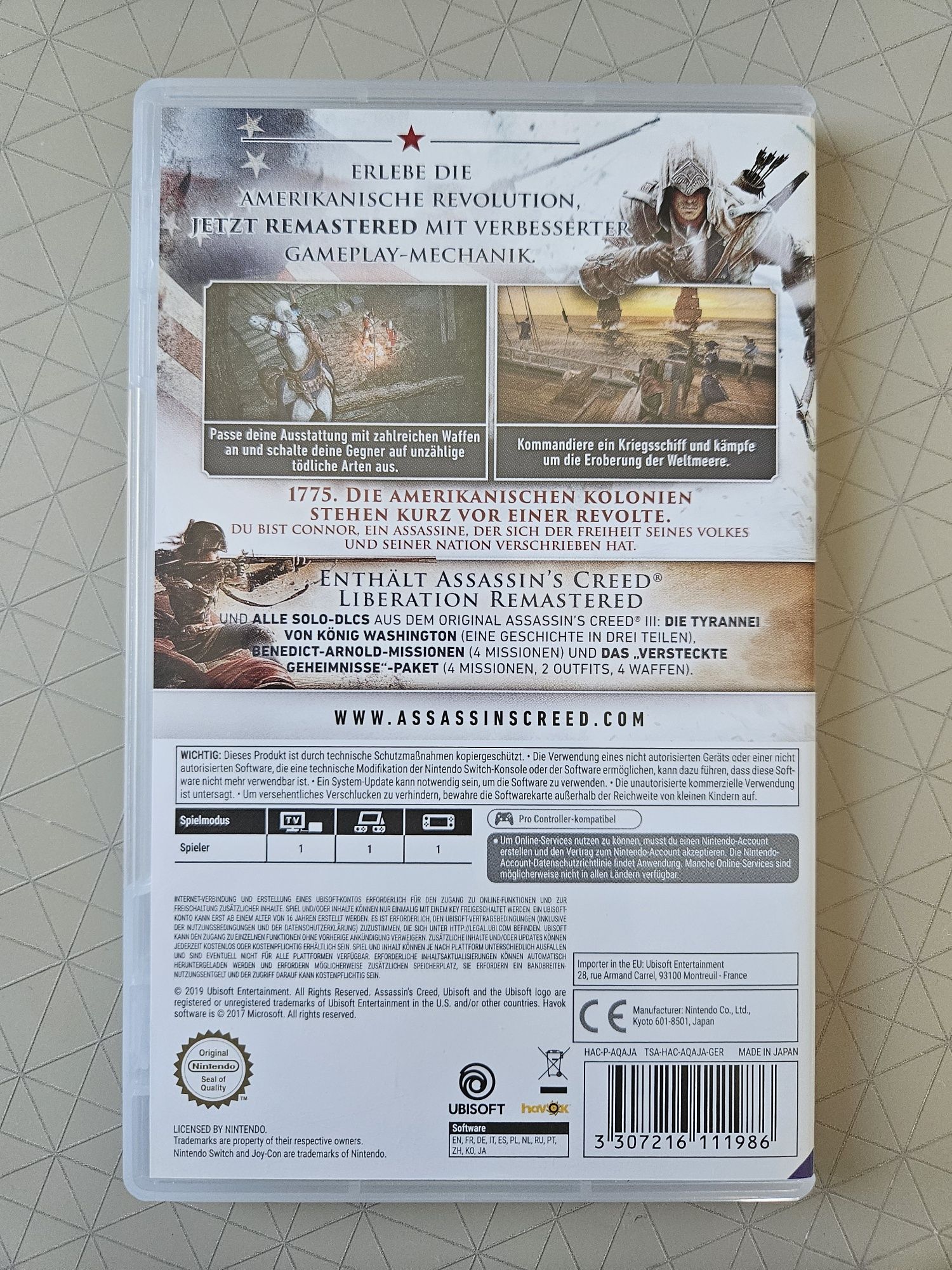 Assassin's Creed III Remastered | Ideał | Nintendo Switch