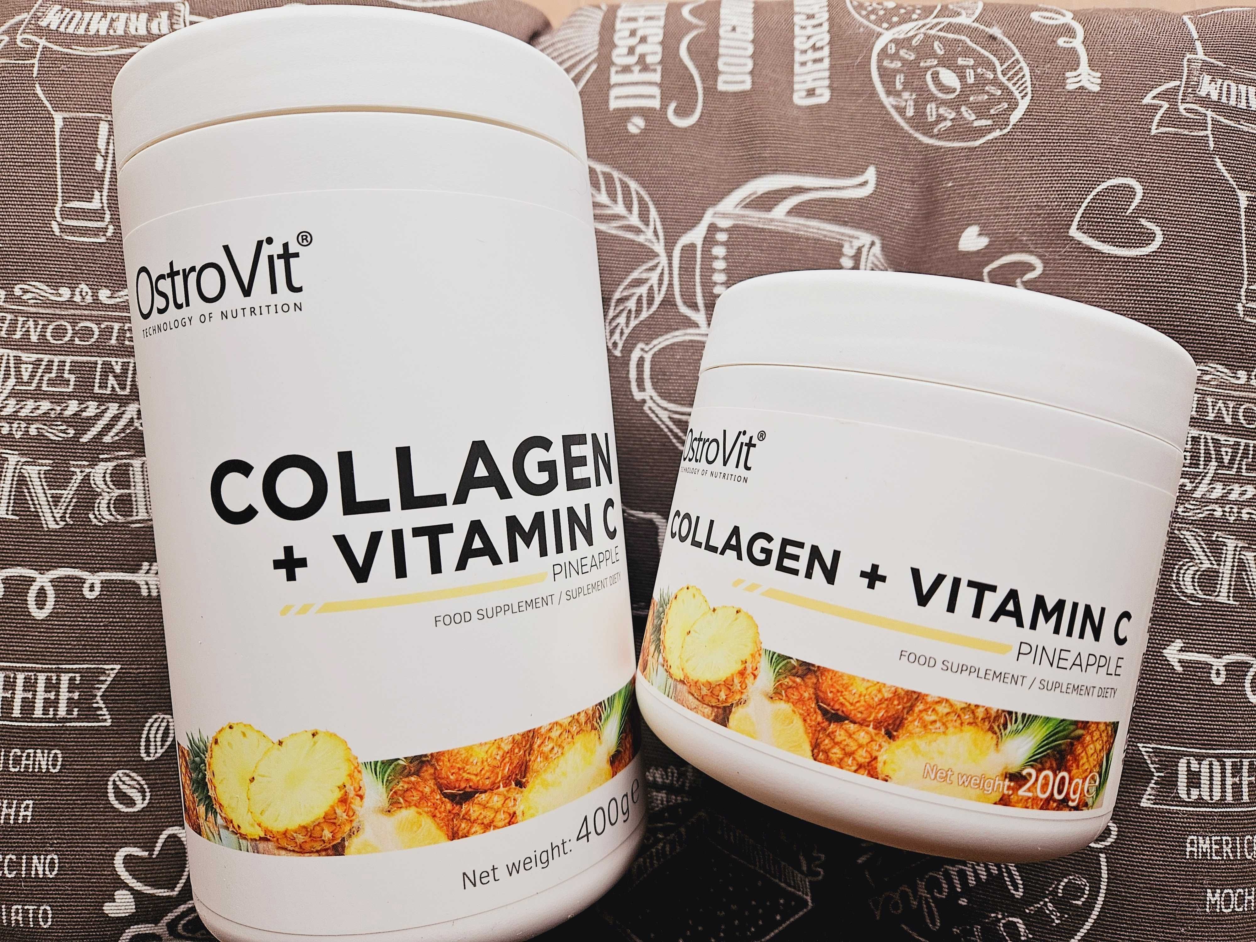 OstroVit Коллаген + Витамин С ананас смородина персик малина тропик