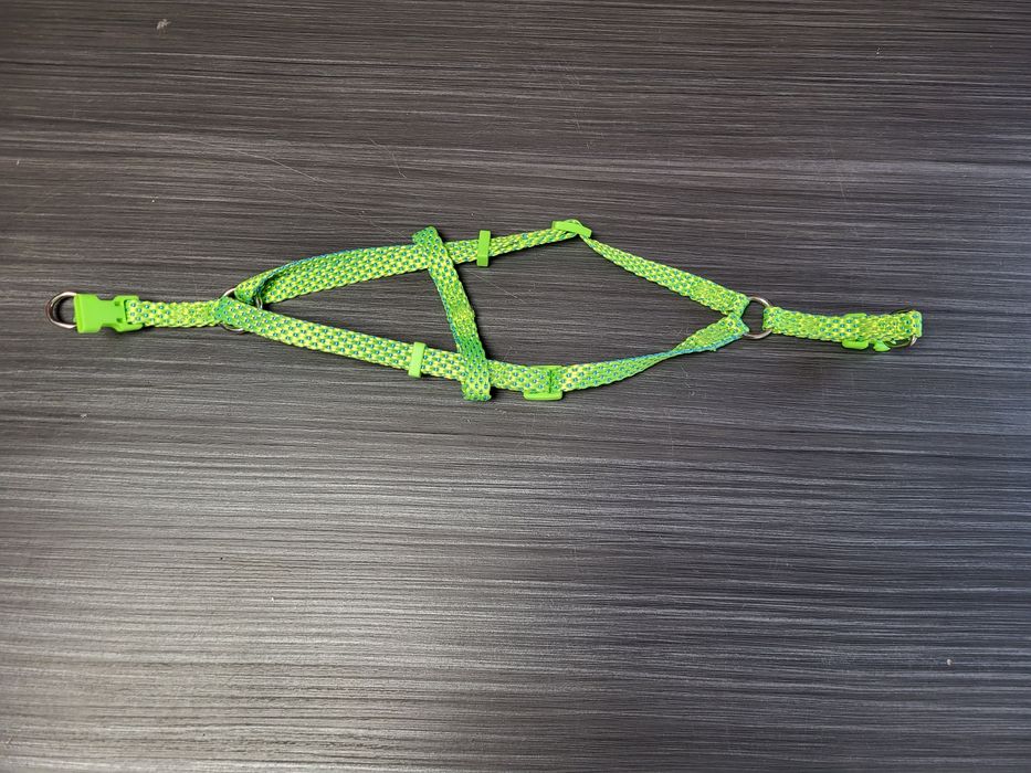 Szelki dla kota zielone nowe