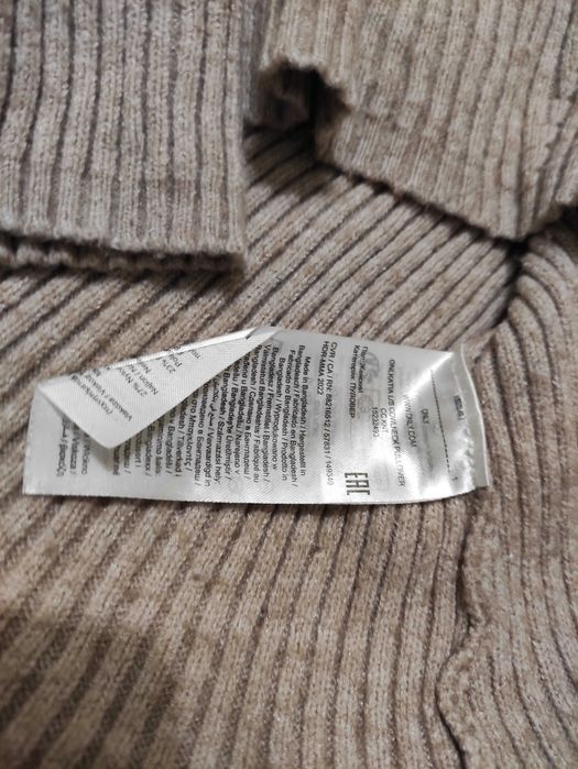 Жіночий светр світер-гольф з висоою горловиною хомут, р.50-52/L