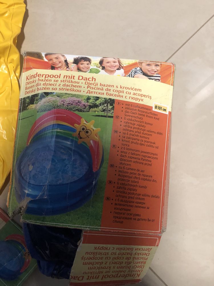 Kółko Baby Float Intex + basen 101 cm