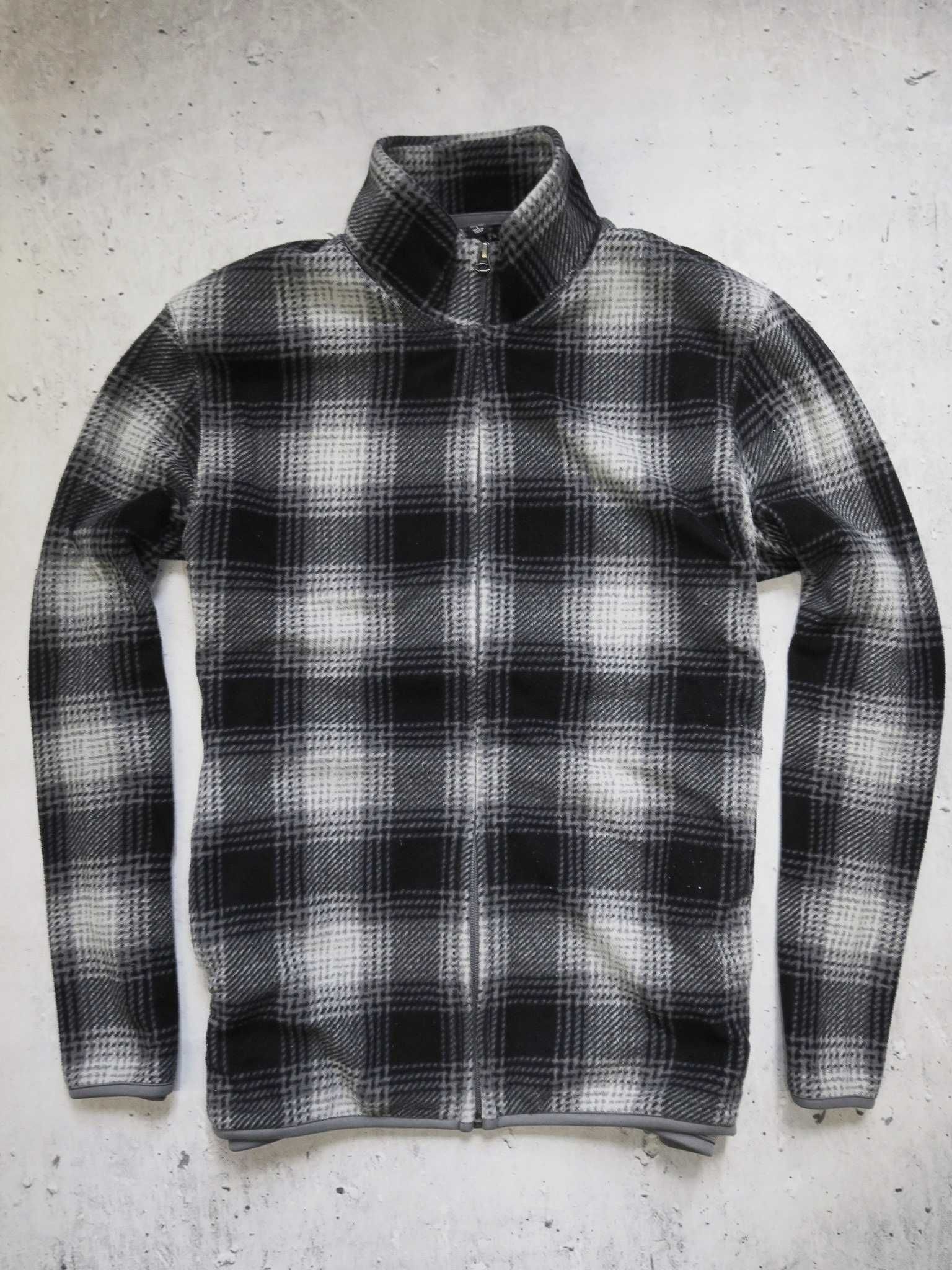 Uniqlo polar w kratę L na zamek