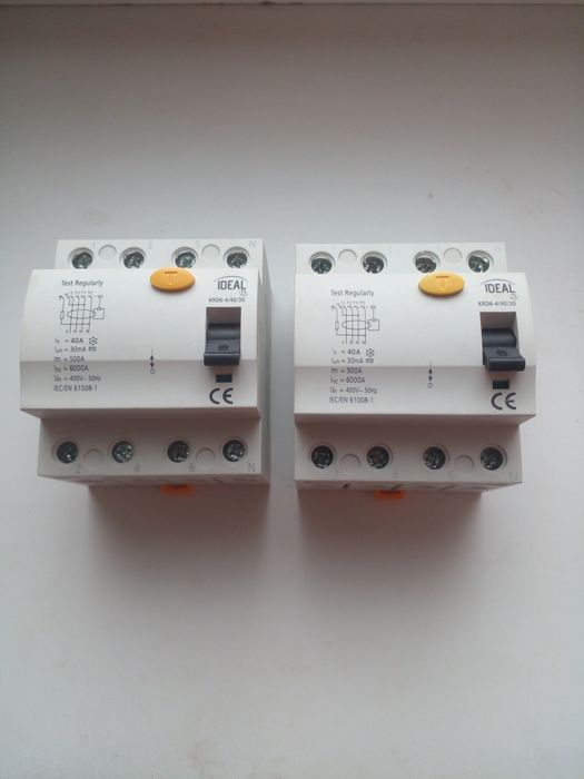 Продам выключатель дифференциального тока,УЗО производитель Польша нов