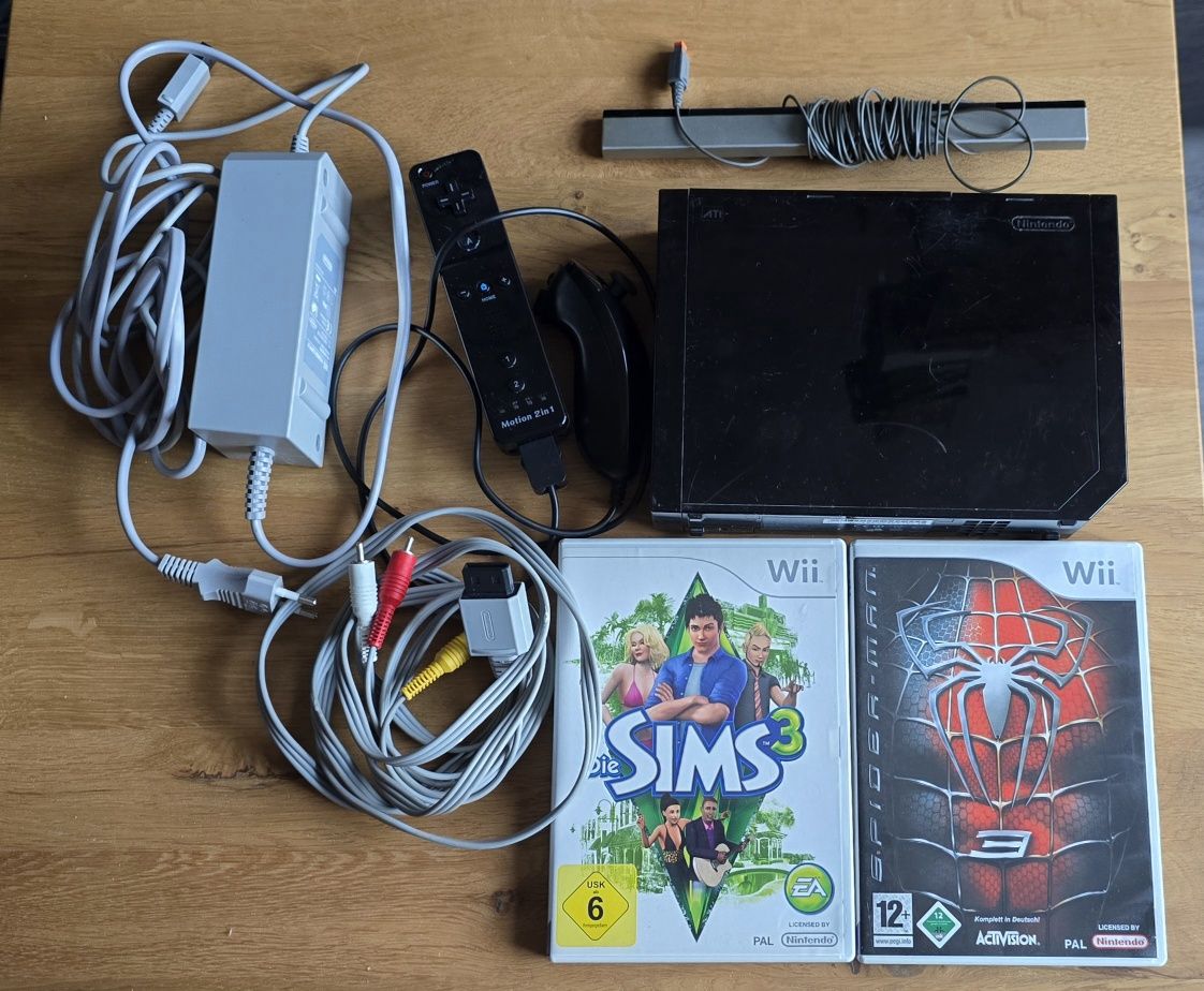 Nintendo wii czarne
