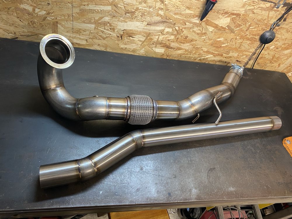 Downpipe 3” Skoda Superb III 2.0 tsi 4x4 decat katalizator gpf off