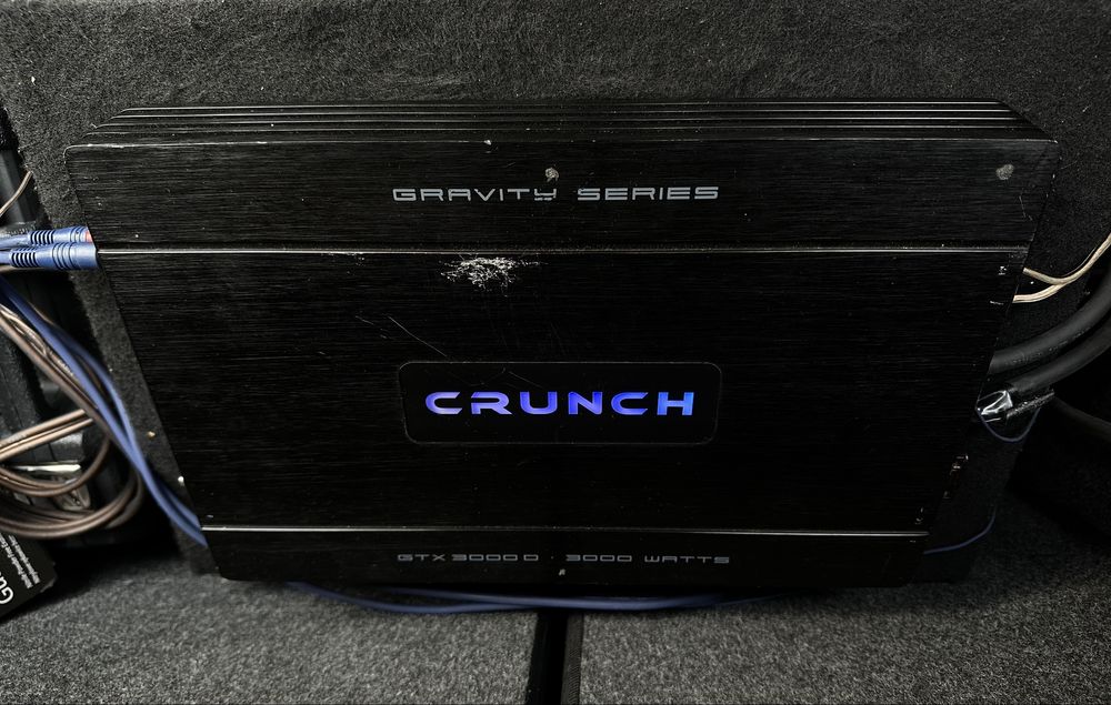 Subwoofer VIBE BlackAir 10D2 + wzmacniacz Crunch GTX 3000D