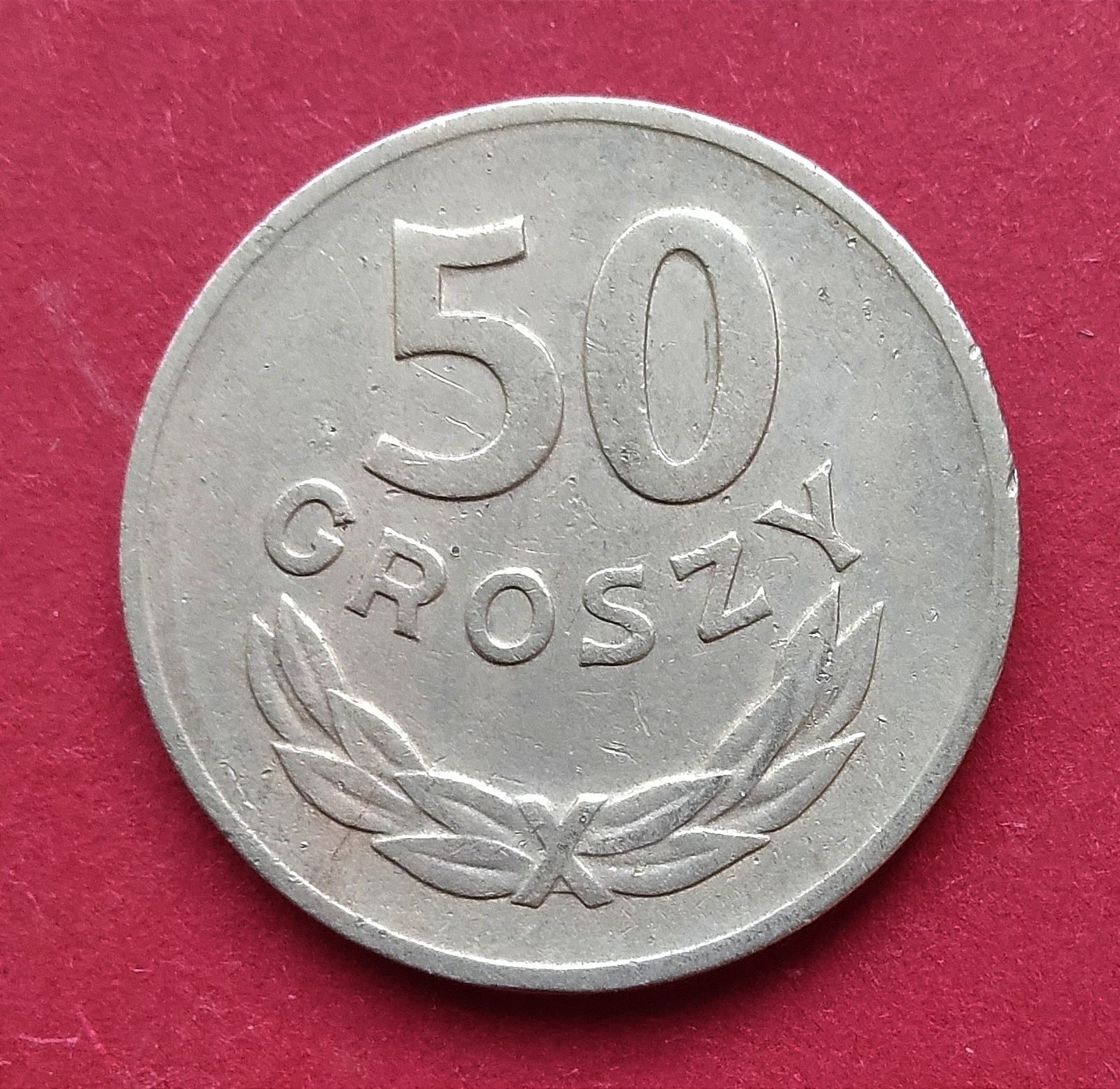Moneta 50 groszy 1949 miedzionikiel