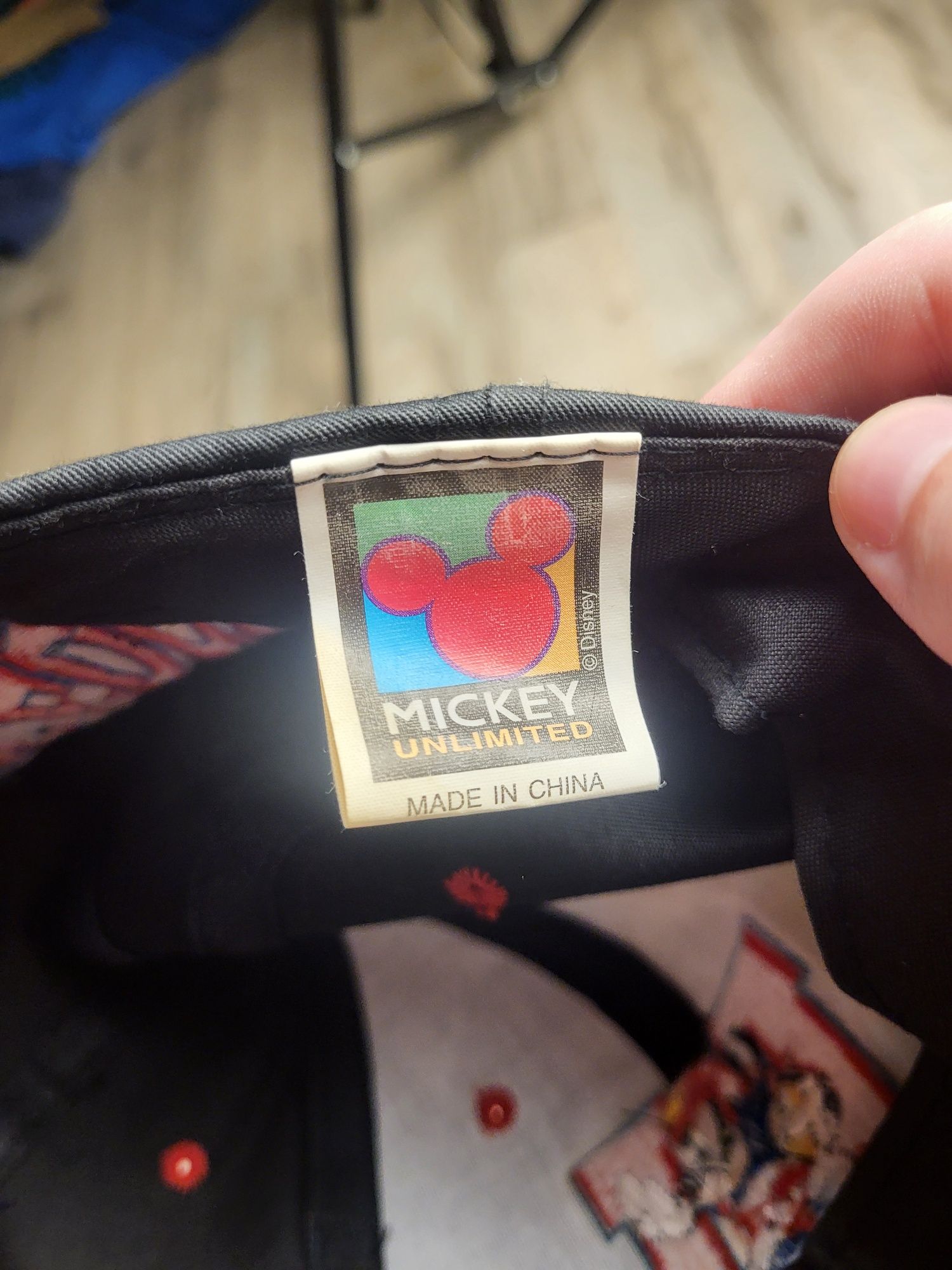 Кепка бейсболка Mickey mouse unlimited tuff vintage 90 *