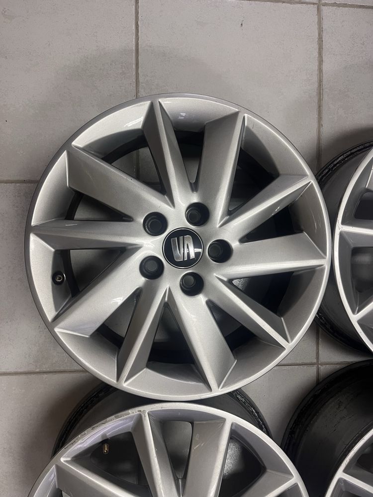 Jantes 15” 5x100 Originais Seat Ibiza Vw Polo Skoda Fabia