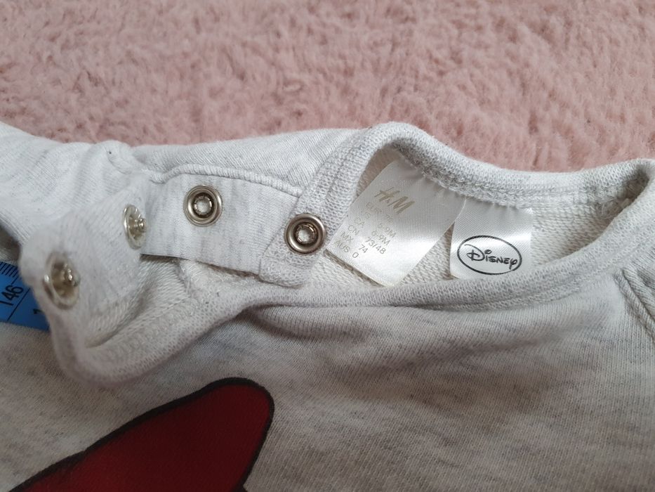 Sukienka H&M/ Myszka Minnie/ 6-9 m-cy/ 74cm