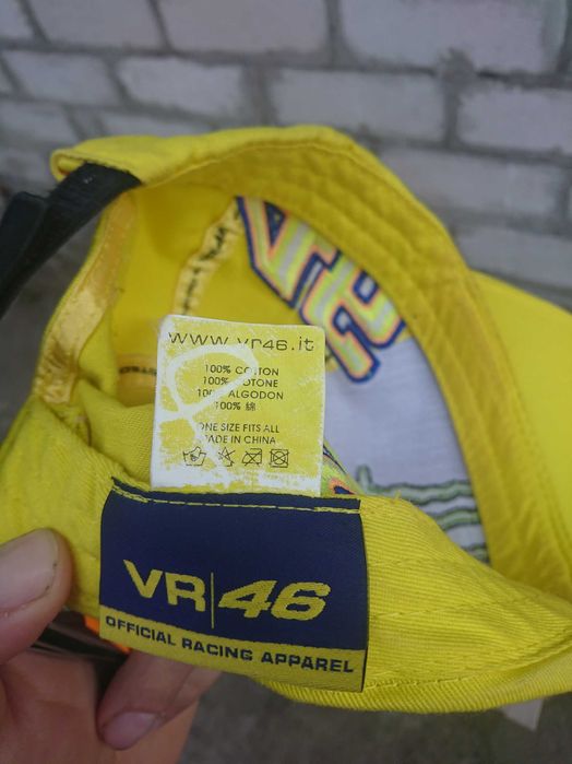 yamaha valentino rossi 46 кепка