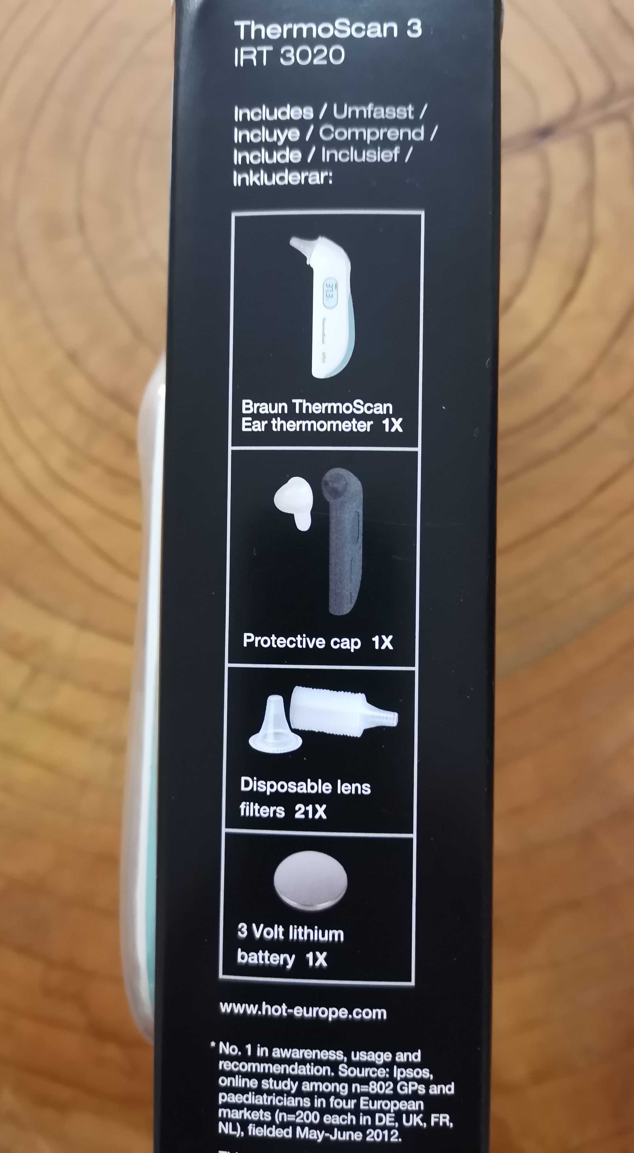 Termómetro digital Braun ThermoScan