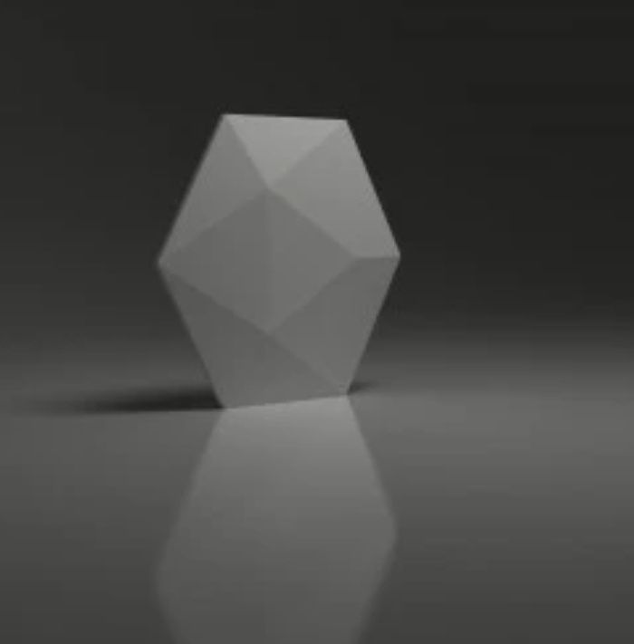Dunes panele ścienne Hexagon 3 szt. Cena za całość.