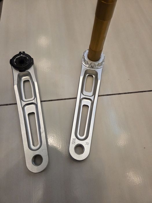 Korba Evosid oś standard GXP 165 mm lekka CNC