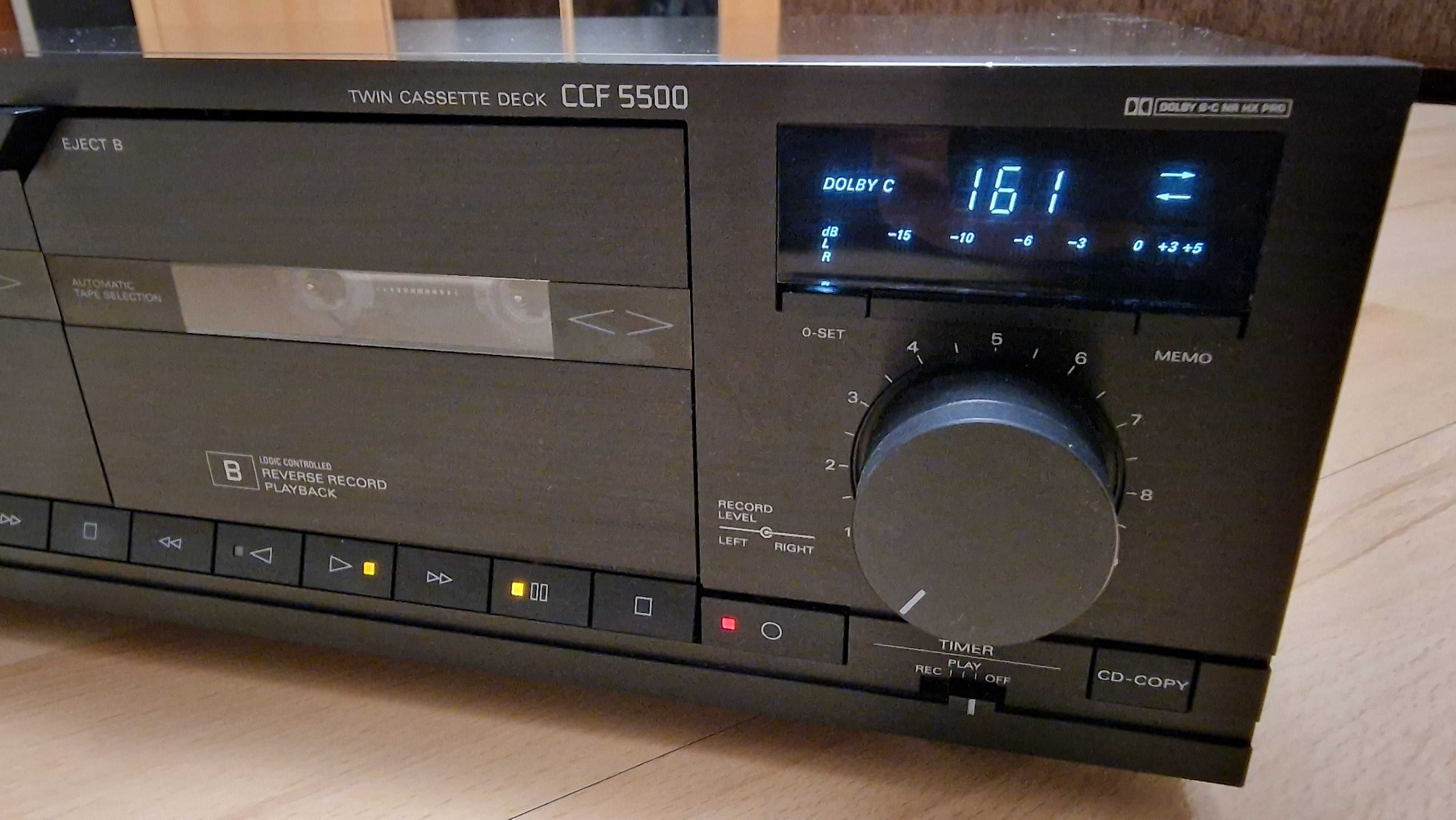 Grundig CCF 5500 magnetofon dwukasetowy