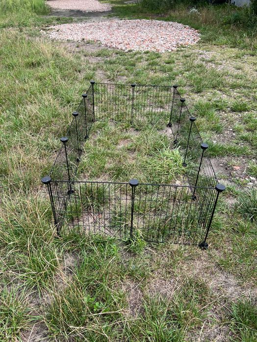 Duża klatka kojec wybieg dla świnki królika zwierząt modułowy NOWY