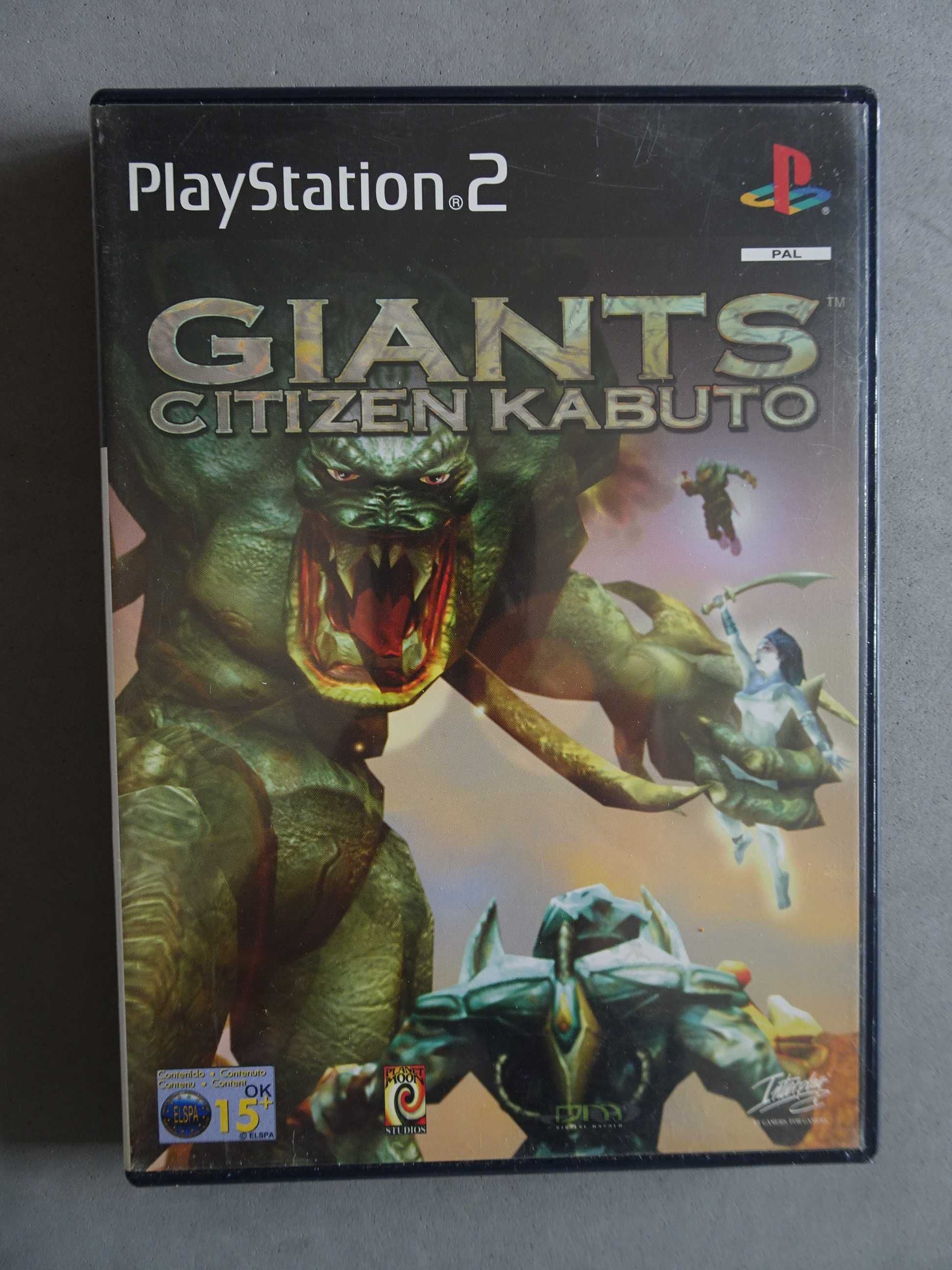 Jogo Playstation 2 PS2 - Giants Citizen Kabuto