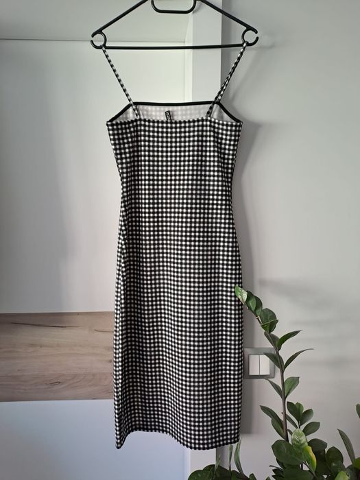 Ołówkowa sukienka w pepitkę H&M S