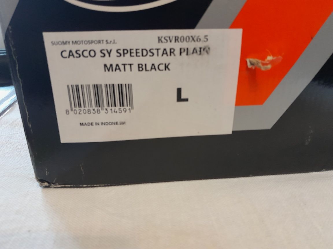 Kask SUOMY Speedstar Black Matt rozmiar L Nowy