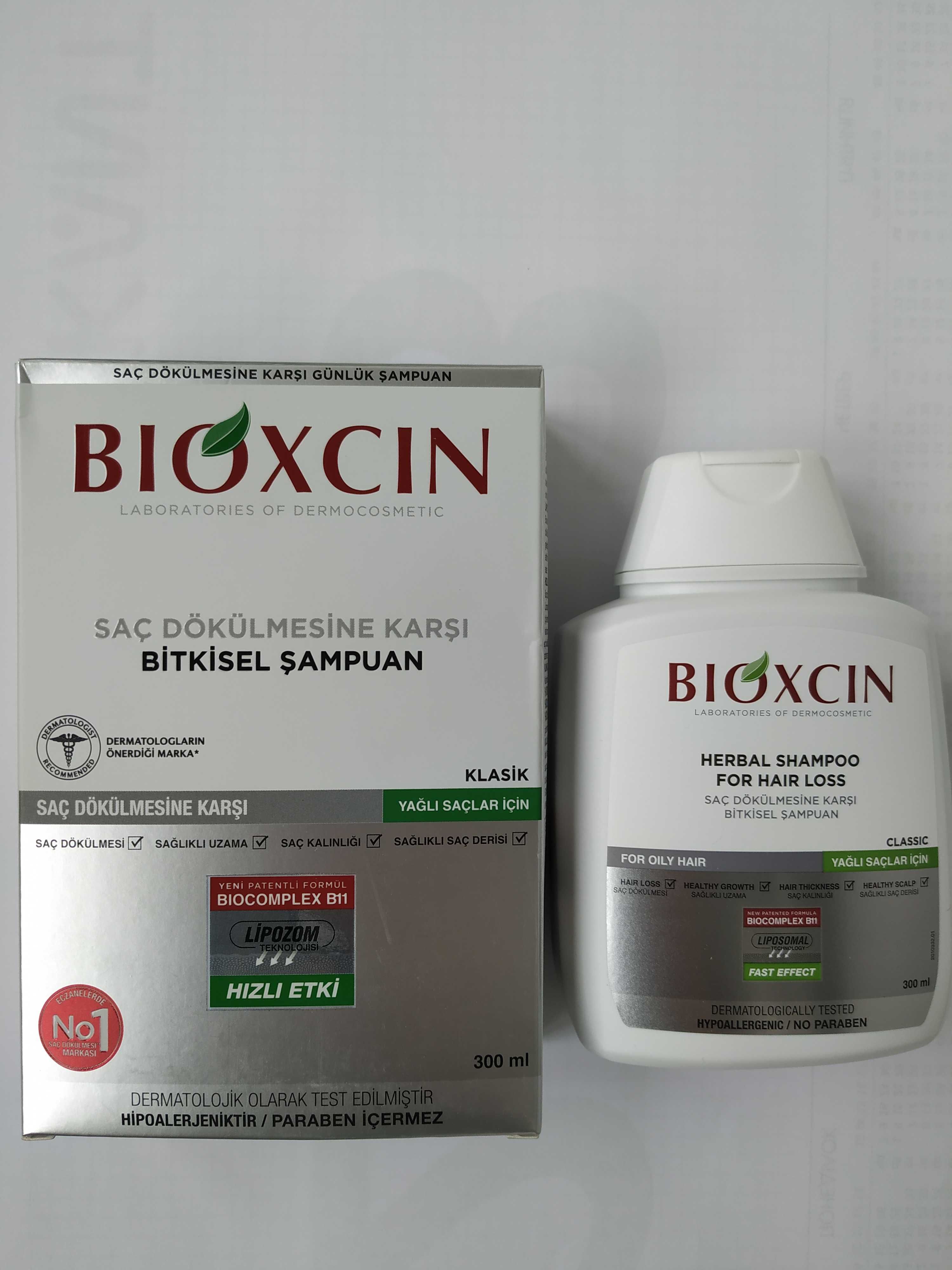 Рослинний шампунь від випадіння Bioxcine . Біоксин. Ефективний.
