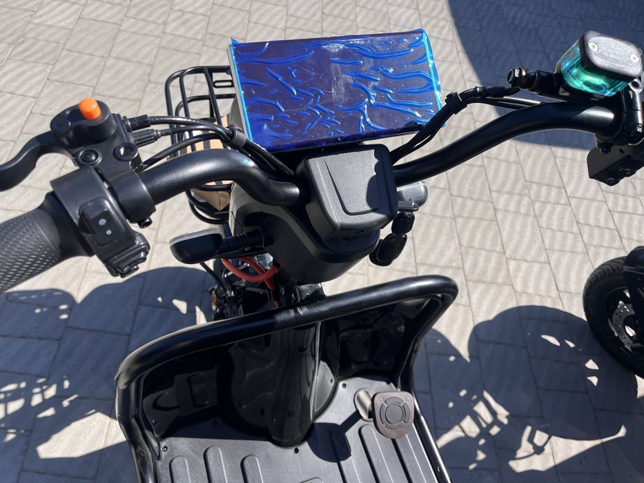 Доставка безкоштовна.Опт‼️Трицикл з кузовом1200w CORSO SIG7