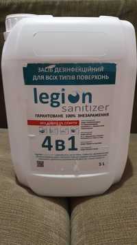 Универсальное дезинфицирующее средство Legion Sanitizer 0.5% - 5 л.