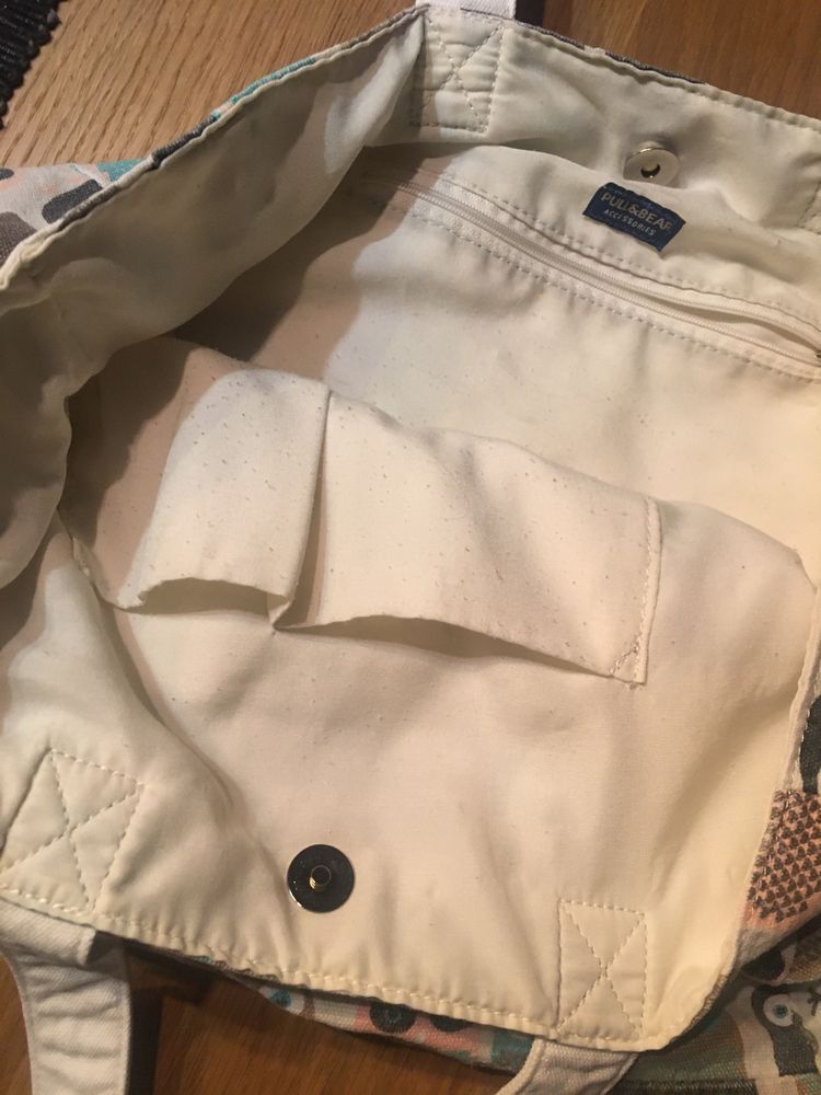 Pull & Bear torba plażowa/zakupowa/letnia