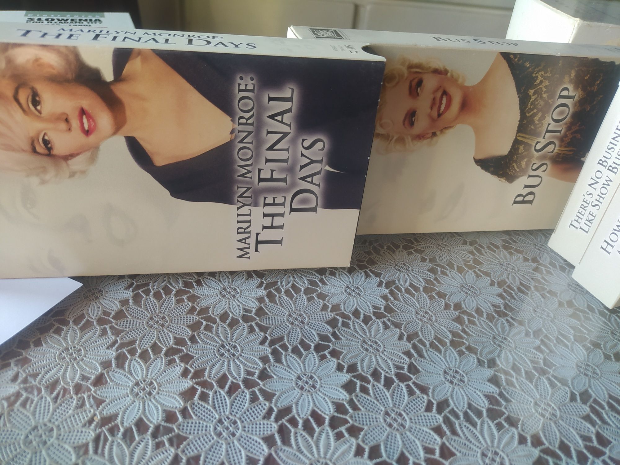 Marilyn Monroe The Diamond Collection. 6 kaset VHS.