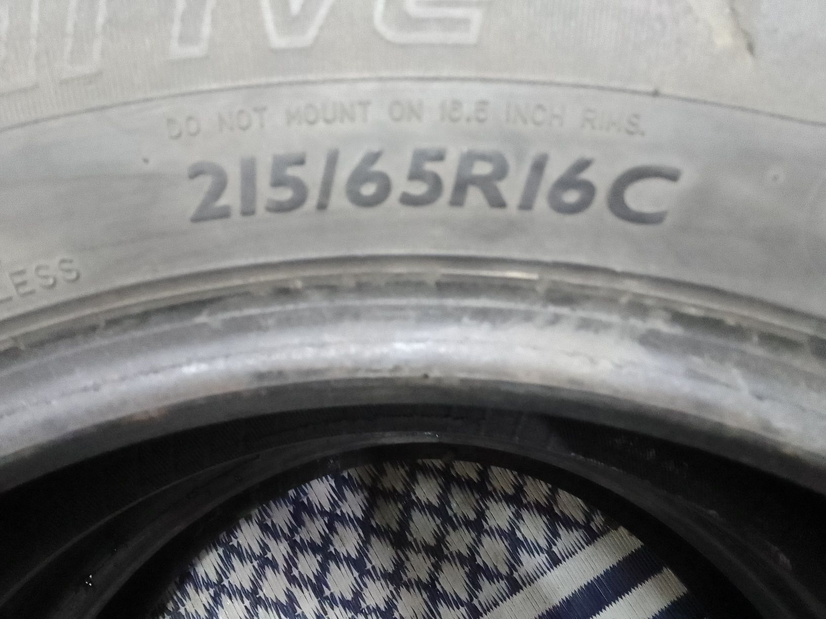 2 Opony letnie 215/65r16C DUNLOP 6.5mm