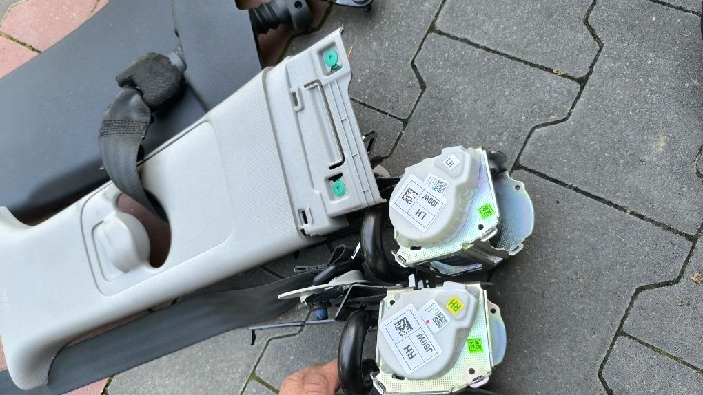 Deska rozdzielcza, kokpit Kia Picanto III, poduszka powietrzna, pasy