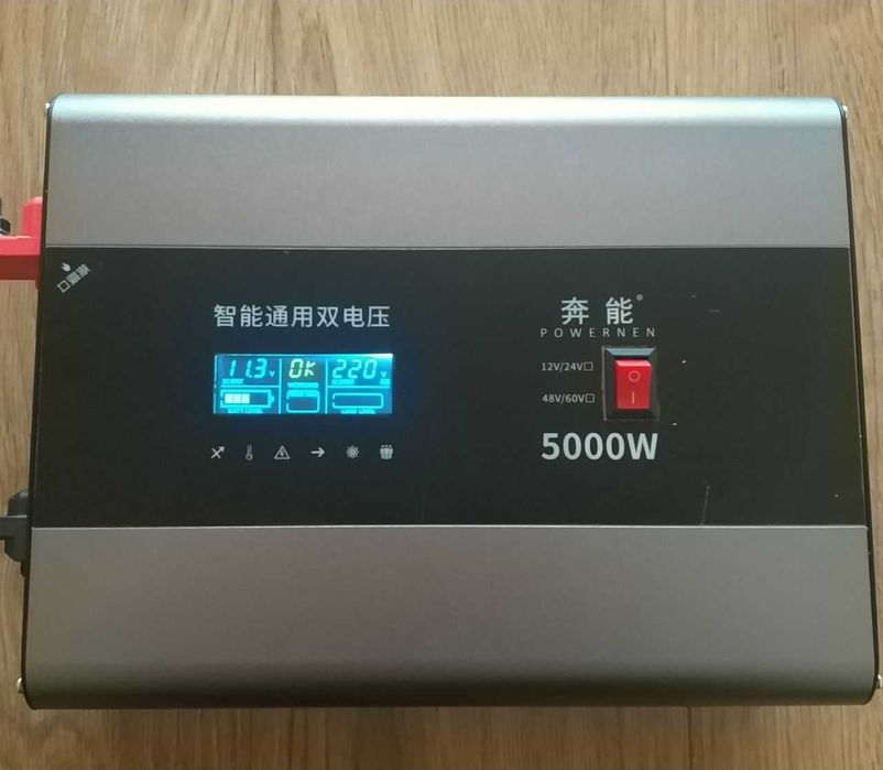 Інвертор з 12v-24v в 220v 5000w