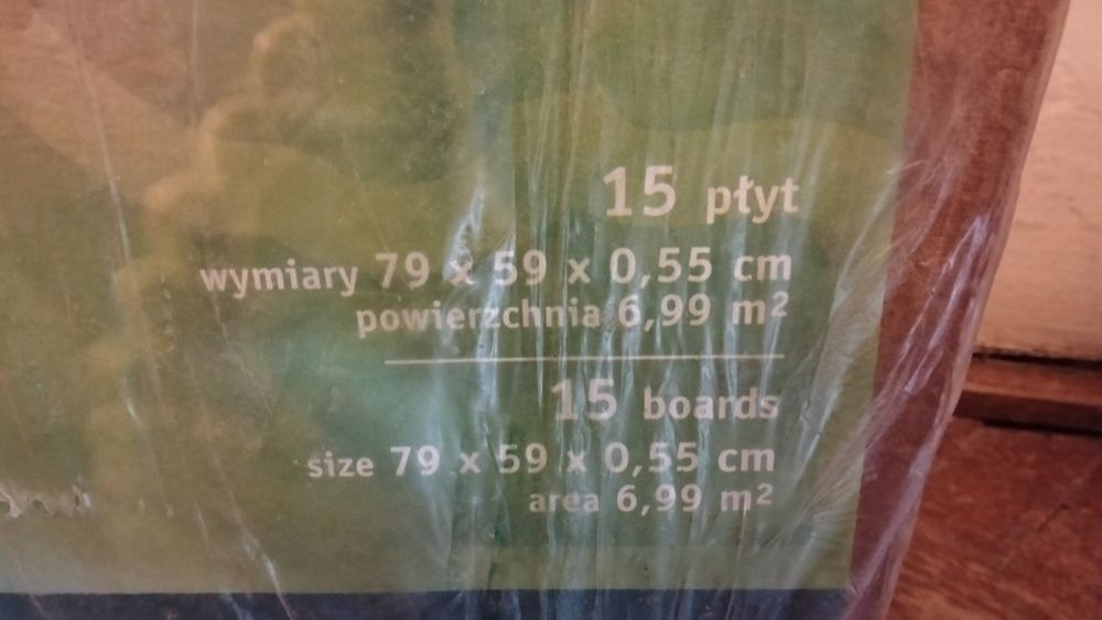 Podkład Barlinek Podłogi Panele EKO PŁYTA 7mm 7m2