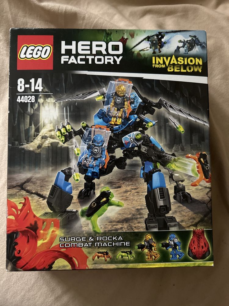 Lego 44028 Maszyna bojowa Surge i Rocka