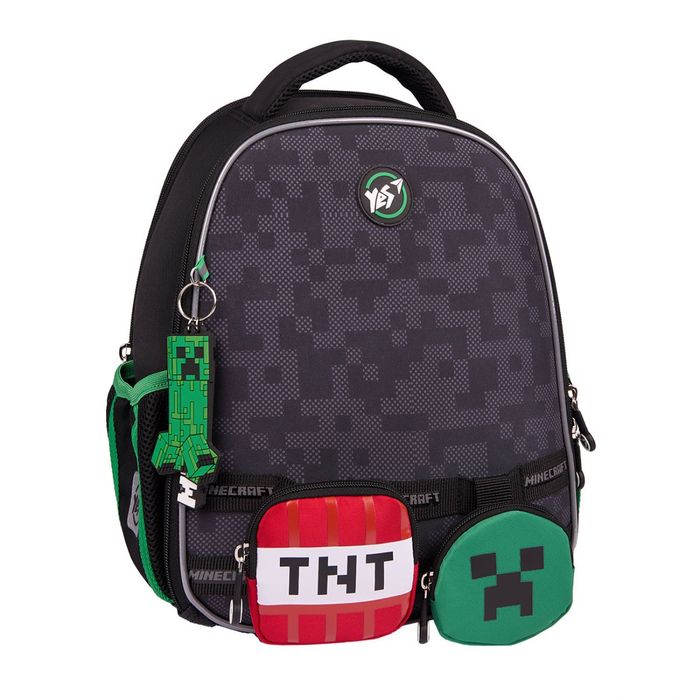 Рюкзак шкільний каркасний YES Minecraft World H-100
