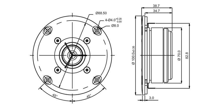 NOWY głośnik SB Acoustics SB26CDC-C000-4 wysokotonowy High-End FV -20%