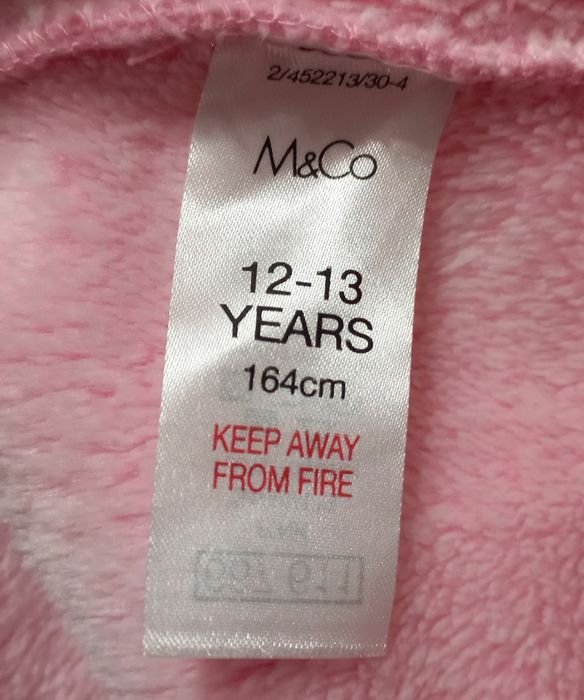 Теплий флісовий кігурумі піжама єдиного, розмір xs, 12-13 років, 164см