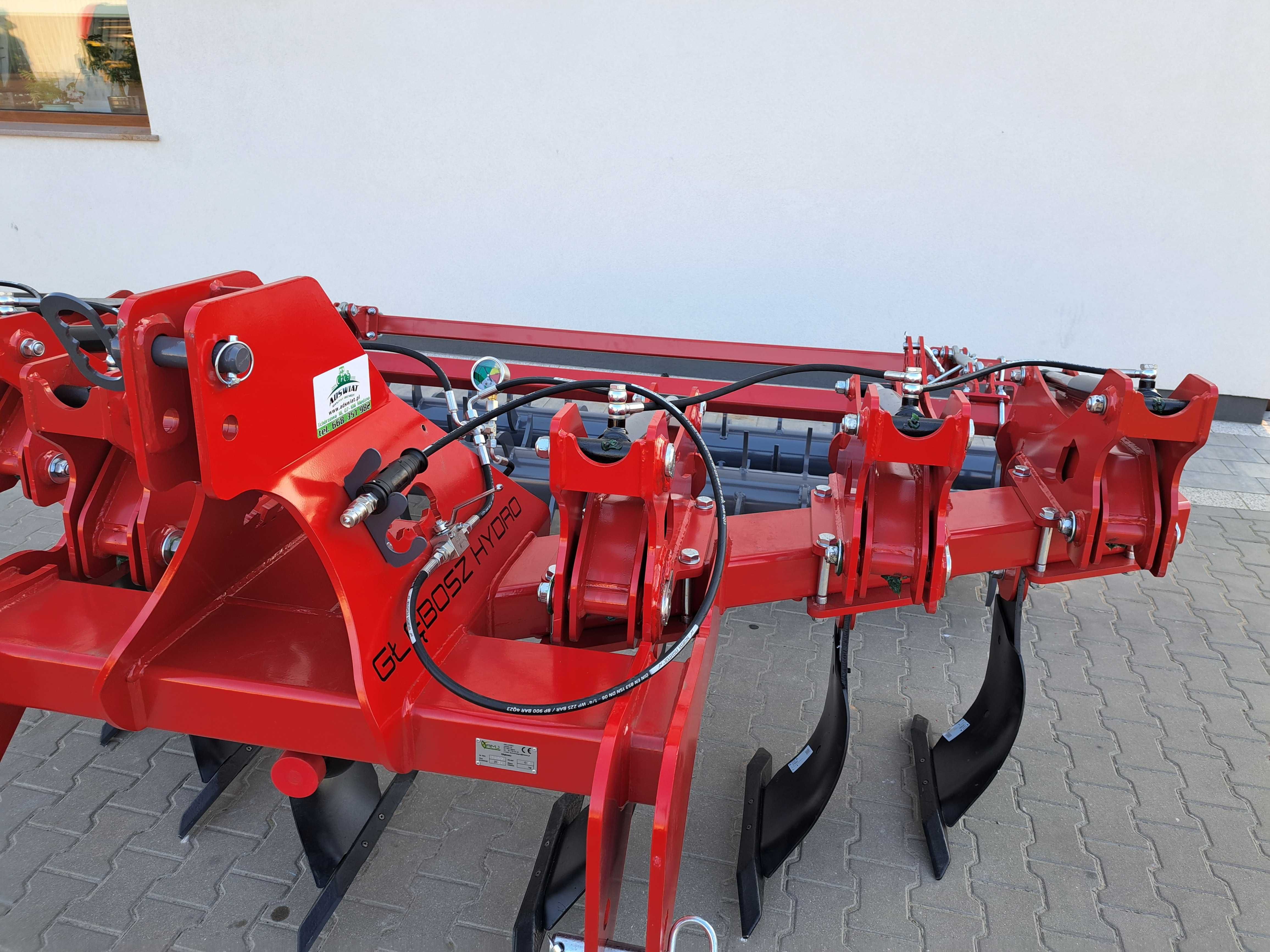 Głębosz AMJ Agro  6 łap non-stop hydrauliczne zabezpieczenie LEASING