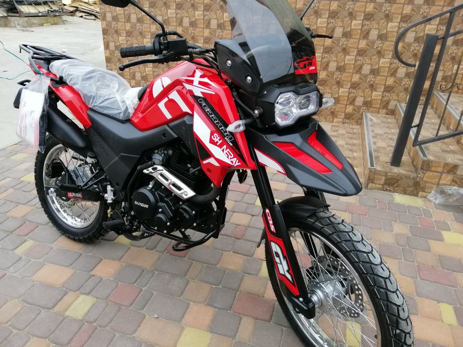 АКЦІЯ Розпродаж. 2024 Мотоцикл крос ендуро SHINERAY Trophy 250