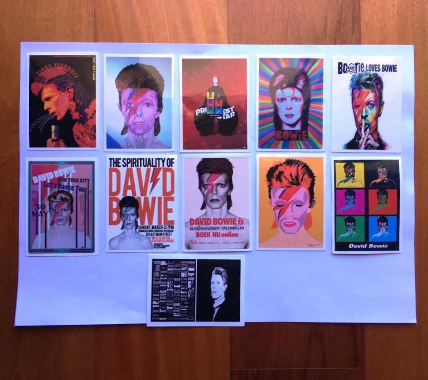 David Bowie - CD, Poster, DVD, VHS, Autocolantes