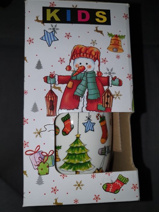 Conjunto taça, prato e caneca, novo