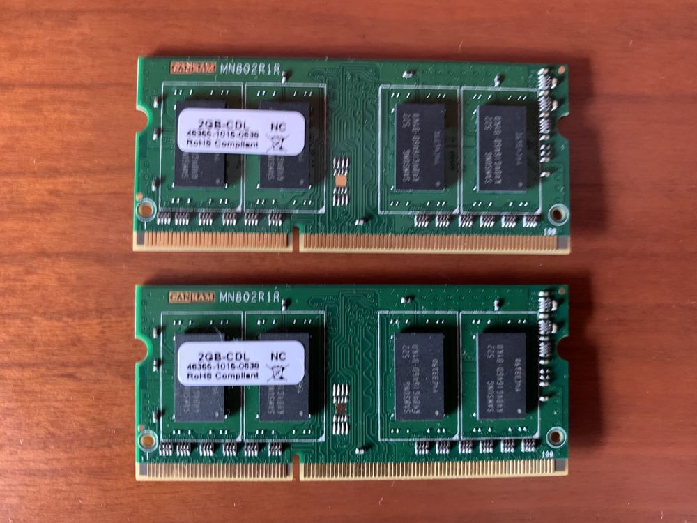 Memórias RAM 2GB DDR3