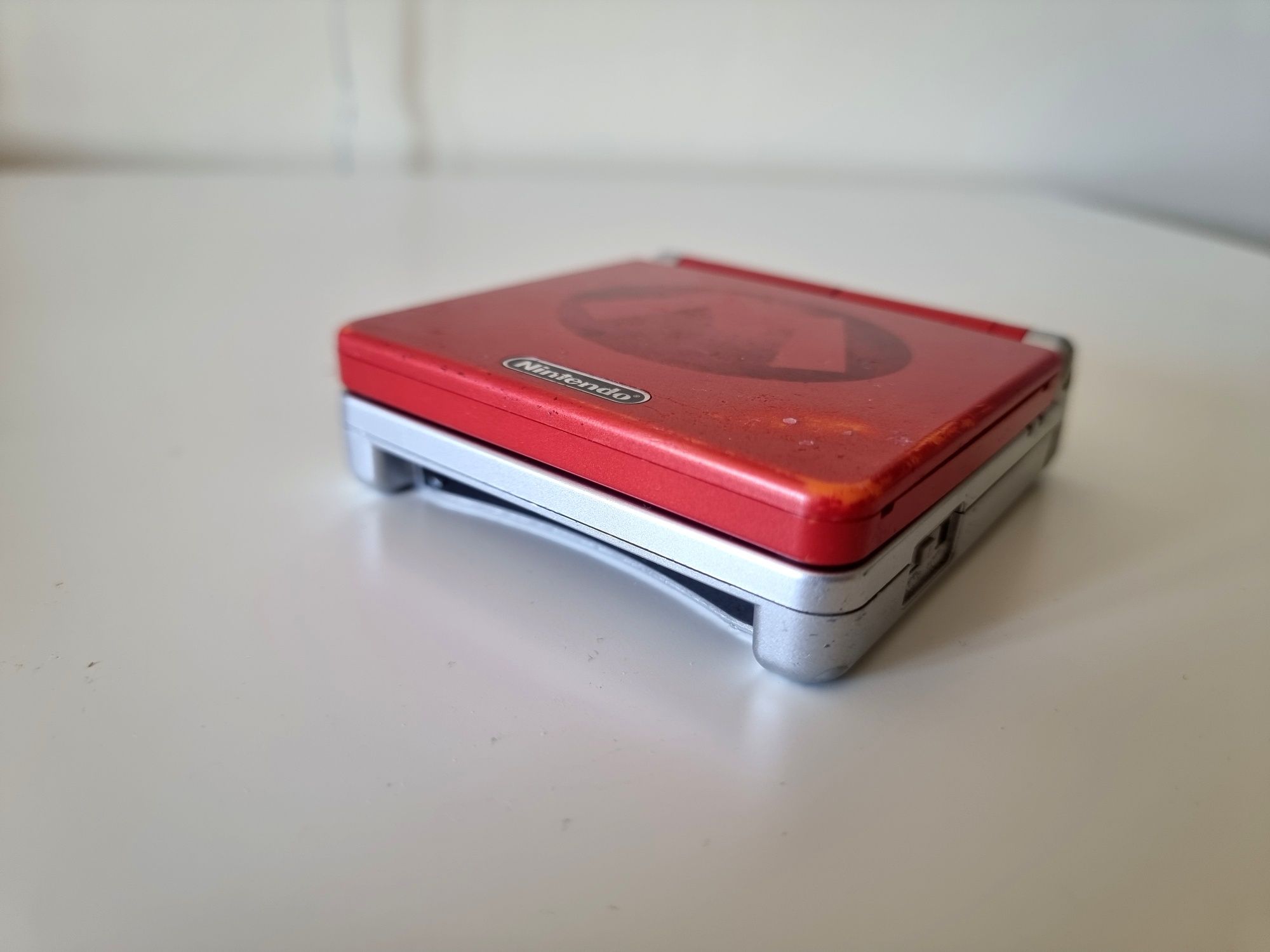 Konsola Gameboy Advance SP limited mario edition ładowarka