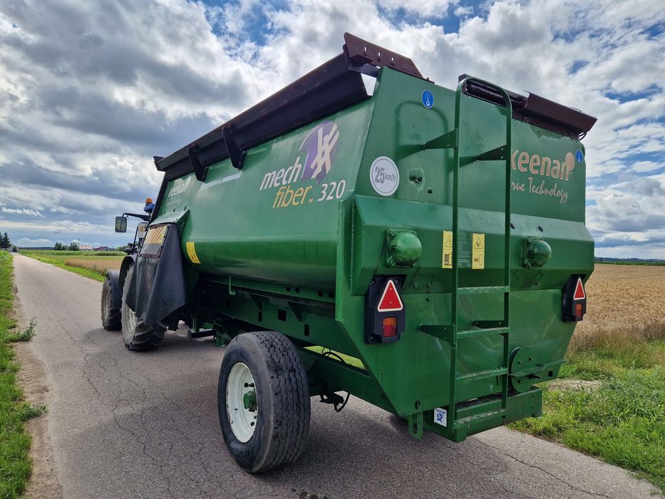 Wóz paszowy paszowóz keenan mech fiber 320