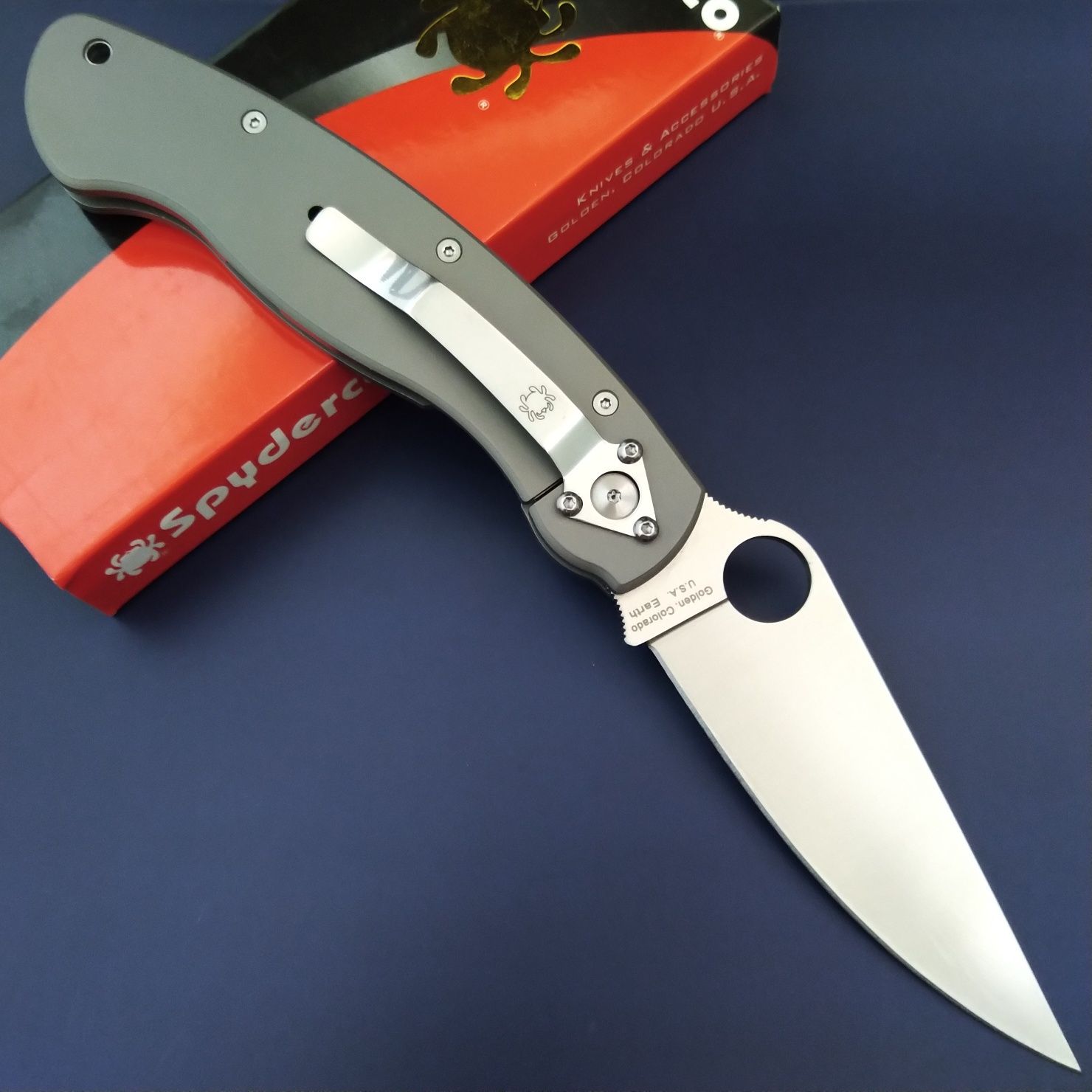 Нож Spyderco Military C36 Titanium